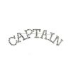 Rhinestone Word Pin Captain Product Image