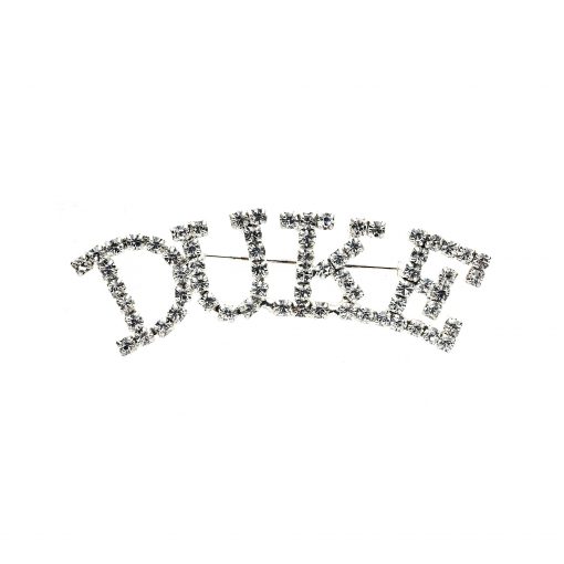 Rhinestone Word Pin Duke Product Image