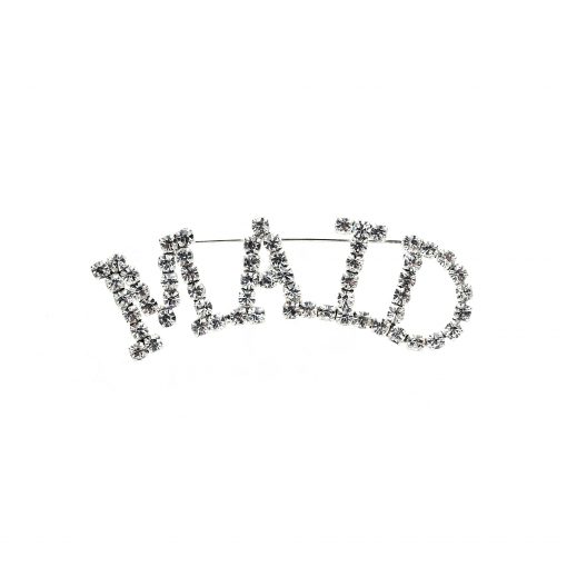 Rhinestone Word Pin Maid Product Image