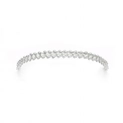 Double White Pearl Headband Product Image