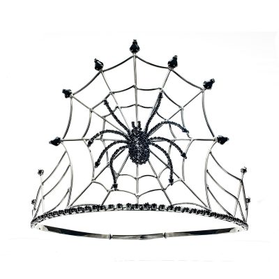 Black Spider Queen Crown Product Image